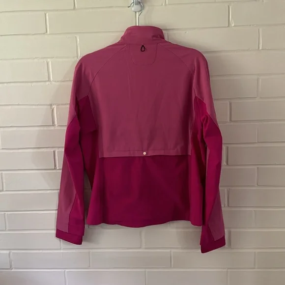 ⬇️ NWT Brooks Fusion Hybrid Jacket - Women's in Frosted Mauve Pink Size L - Picture 9 of 9